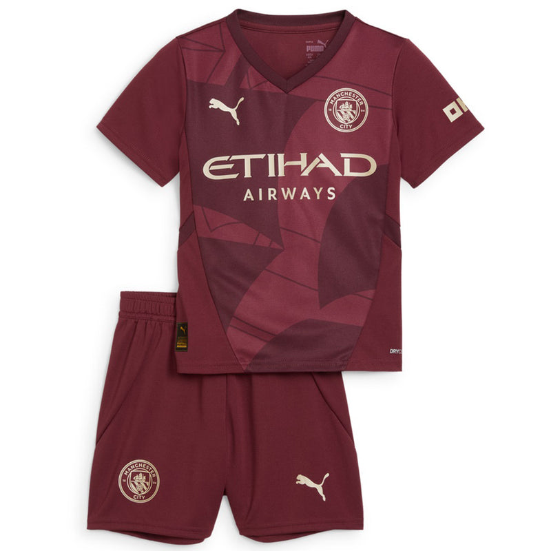 Kids Manchester City Third Kit 2024/2025 UCL