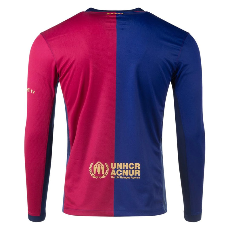 Jersey Barcelona Home Manga Larga 2024/2025