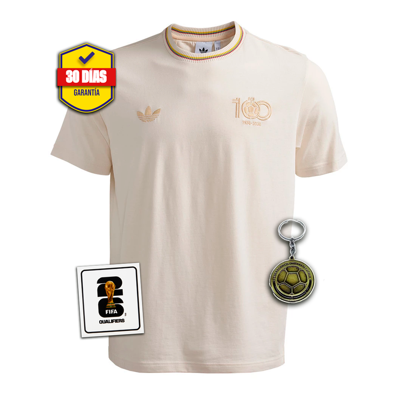 Camiseta Colombia Centenario Trefoil 2024/2025 Hombre