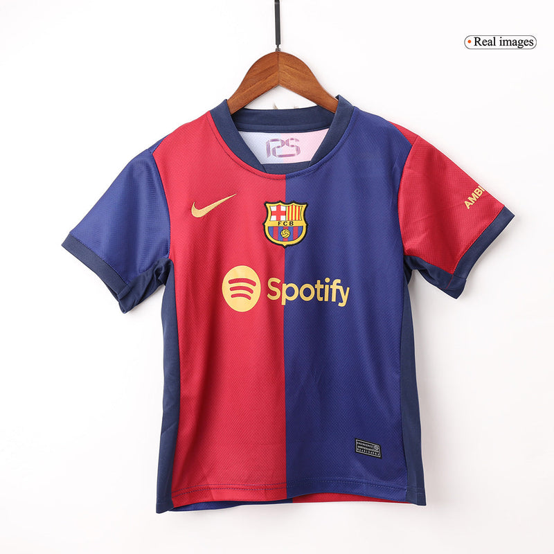 Kids Kit Barcelona Home 2024/2025