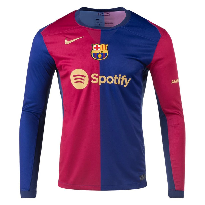 Jersey Barcelona Home Manga Larga 2024/2025