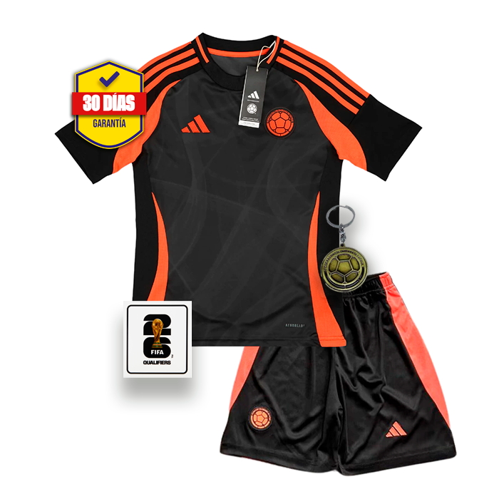 Conjunto para Niños Colombia Away 2024/2025