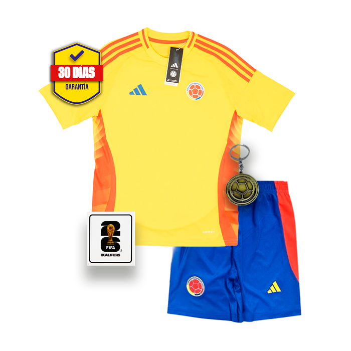 Conjunto para Niños Colombia Home 2024/2025