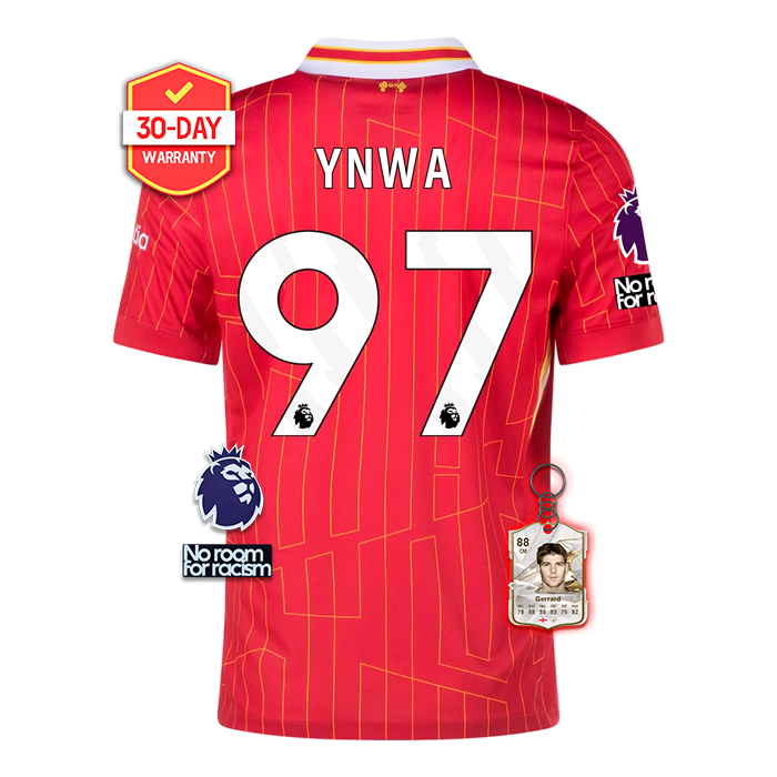 #97 YNWA Liverpool Home Jersey 2024/2025 - Red