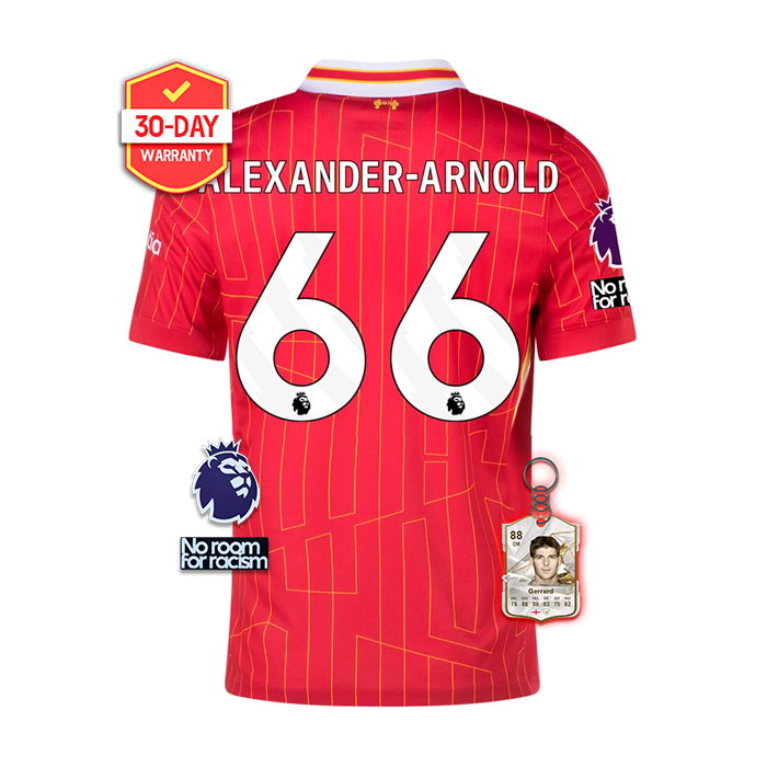 #66 ALEXANDER ARNOLD Liverpool Home Jersey 2024/2025 - Red