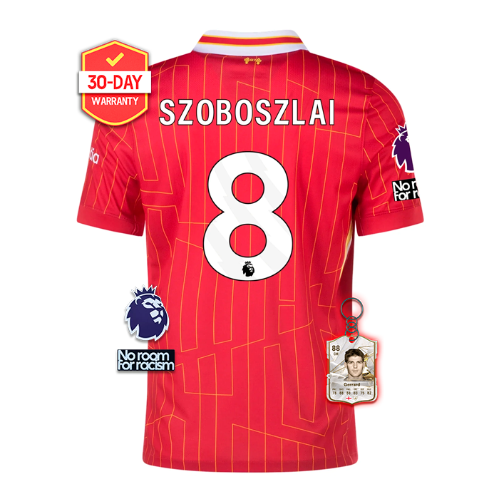 #8 SZOBOSZLAI Liverpool Home Jersey 2024/2025 - Red