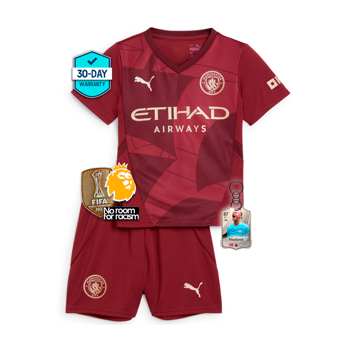 Kids Manchester City Third Kit 2024/2025