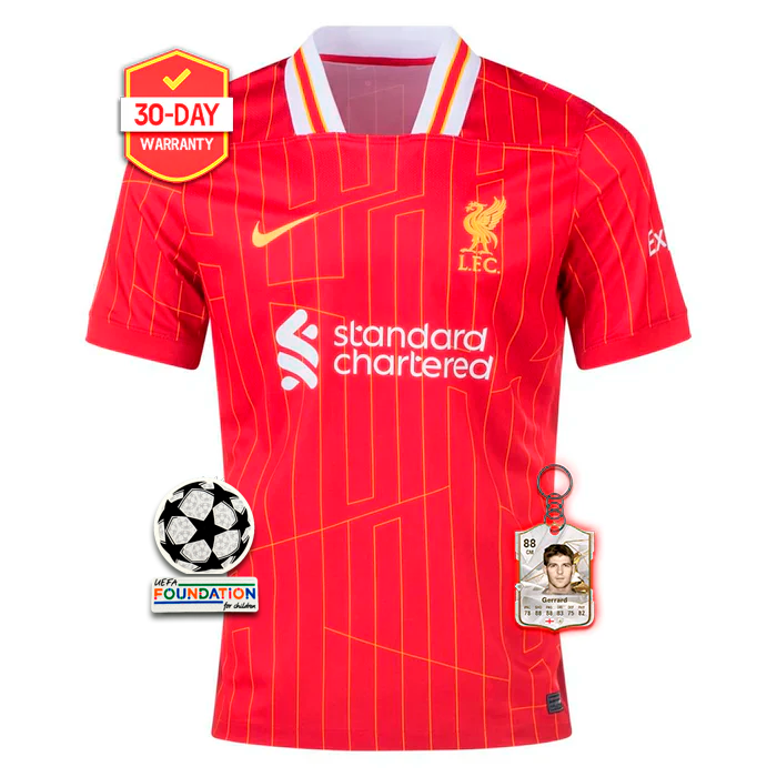 Liverpool Home Jersey 2024/2025 - Red UCL