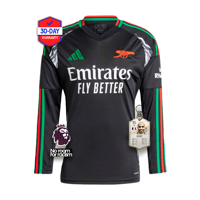 Arsenal Away Jersey 2024/2025 Long Sleeve