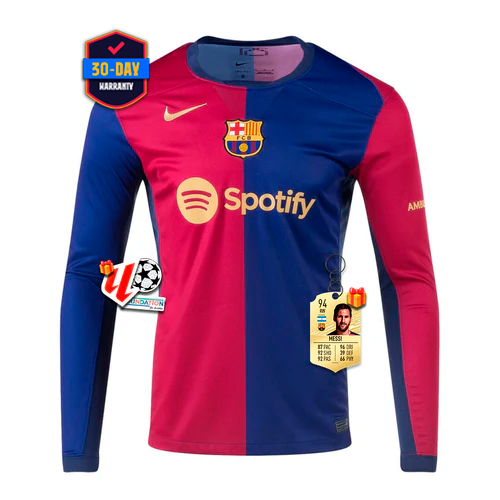 Jersey Barcelona Home Manga Larga 2024/2025