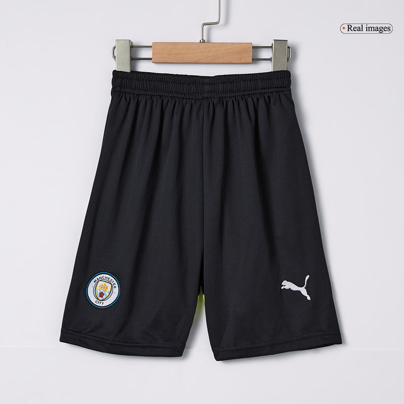 Kids Manchester City Away Kit 2024/2025 UCL