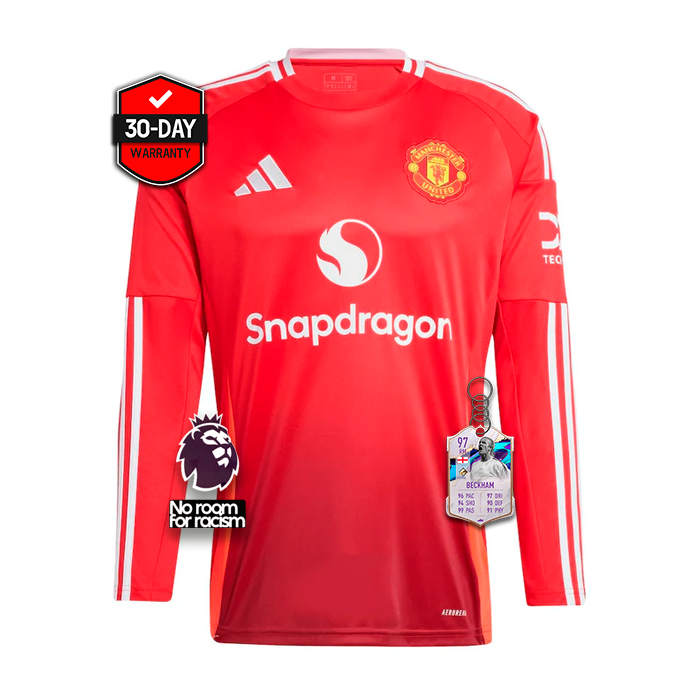 Manchester United Home Jersey 2024/2025 Long Sleeve