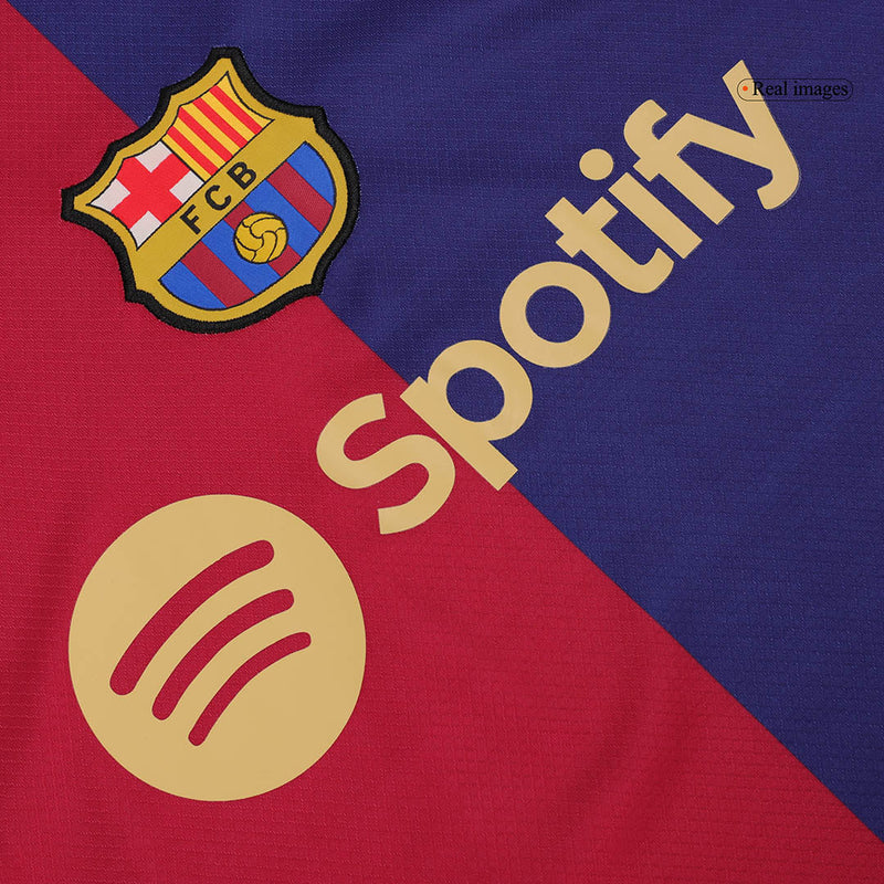 Jersey Barcelona Home Manga Larga 2024/2025