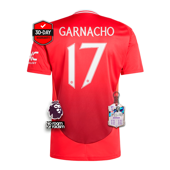 #17 GARNACHO Jersey Manchester United Home 2024/2025