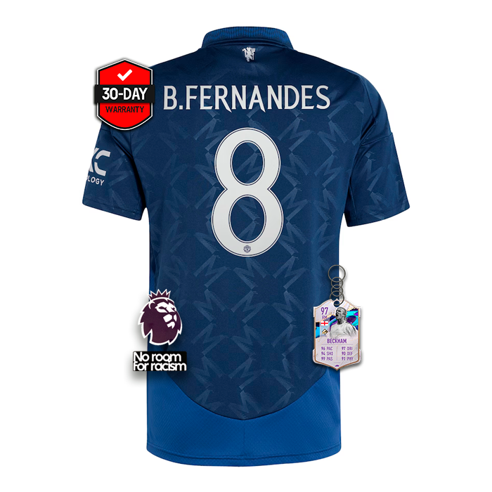 #8 BRUNO FERNANDES Jersey Manchester United Away 2024/2025