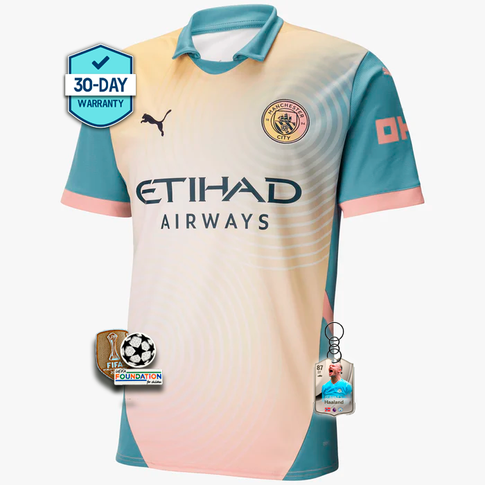 Manchester City Fourth Jersey 2024/2025 UCL