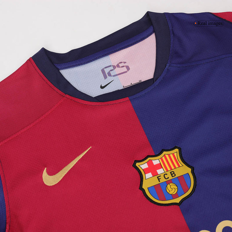 Jersey Barcelona Home Manga Larga 2024/2025