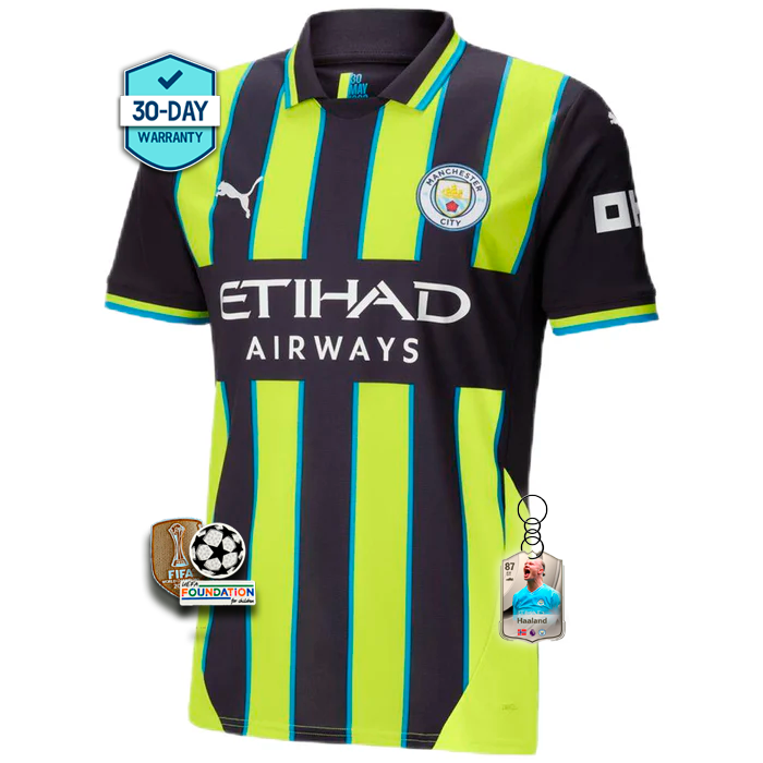 Manchester City Away Jersey 2024/2025 UCL