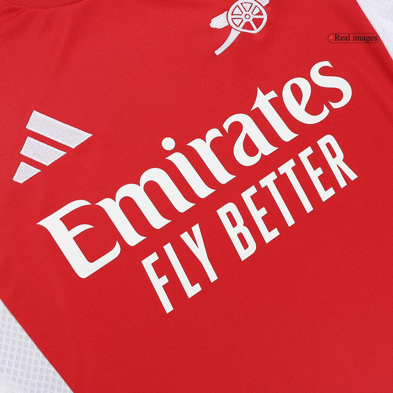 Arsenal Player Jersey Home 2024/2025 - Red and White