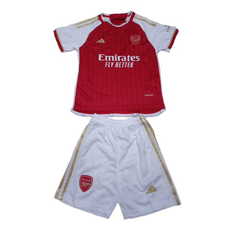 Kids Arsenal Home Kit 2023/2024 - Red and White