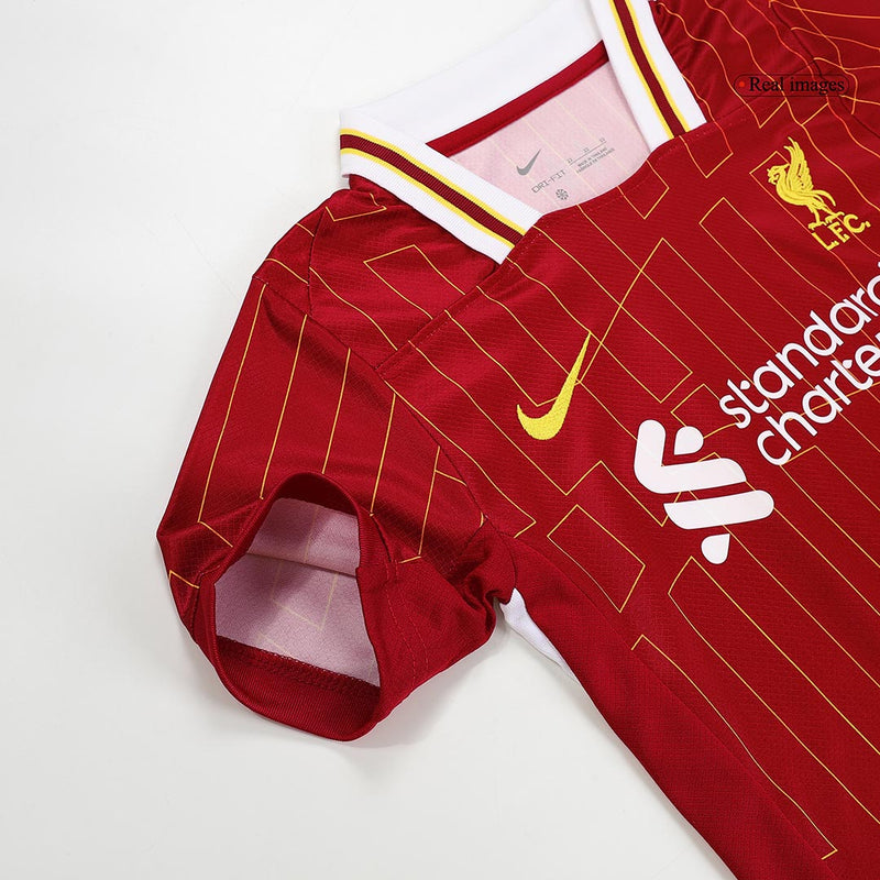 Kids Liverpool Home Kit 2024/2025 - Red