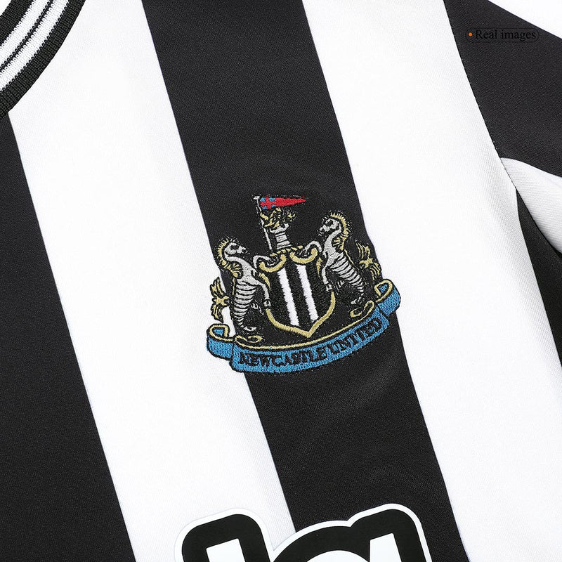 Kids Newcastle United Home Kit 2023/2024 - Black and White