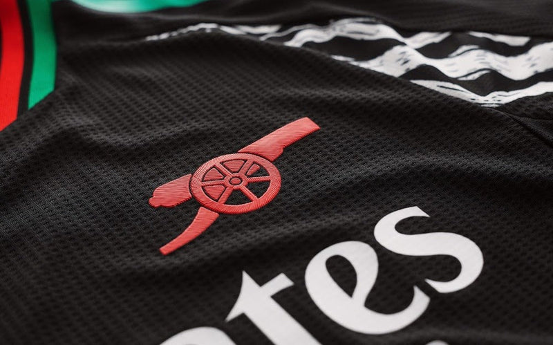 Arsenal Player Jersey Away 2024/2025 - Black