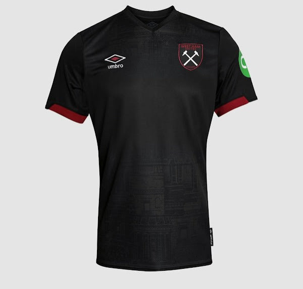 West Ham Away Jersey 2024/2025 - Black