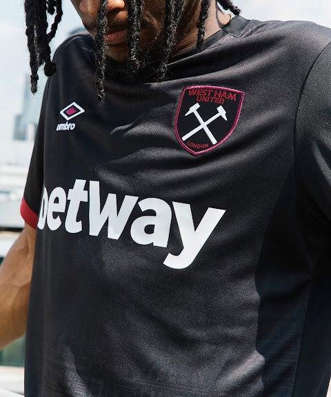 West Ham Away Jersey 2024/2025 - Black