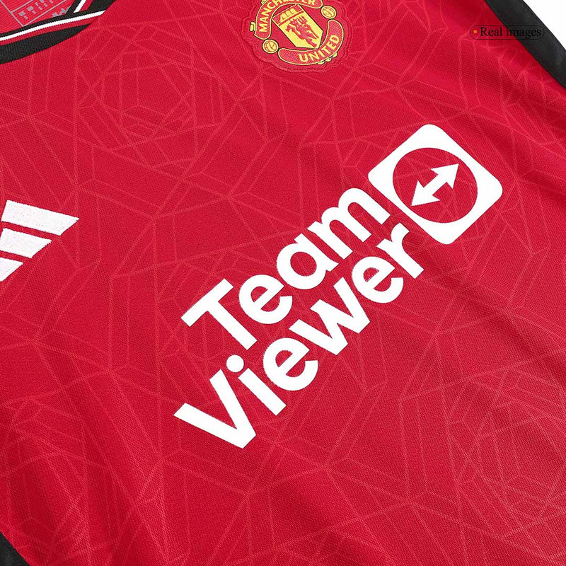 Women Manchester United Home Jersey 2023/2024 - Red