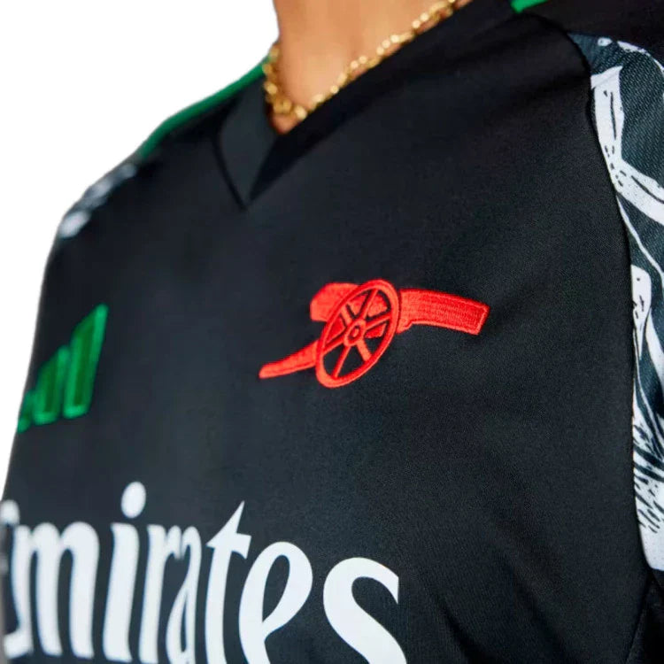 #7 SAKA Jersey Arsenal Away 2024/2025 - Black