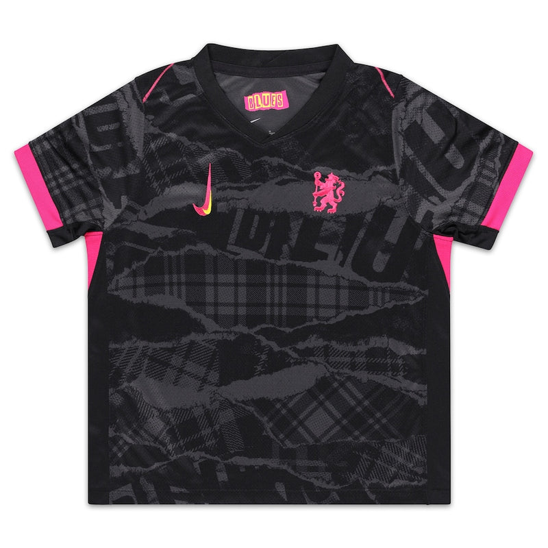 Kids Chelsea Third Kit 2024/2025 - Black