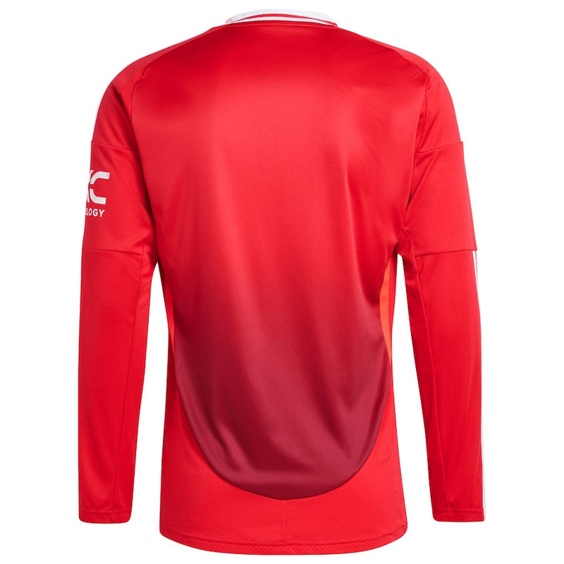 Manchester United Home Jersey 2024/2025 Long Sleeve