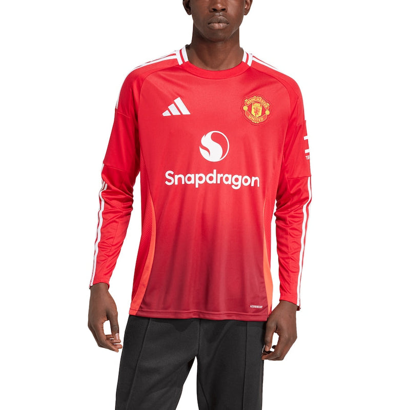 Manchester United Home Jersey 2024/2025 Long Sleeve